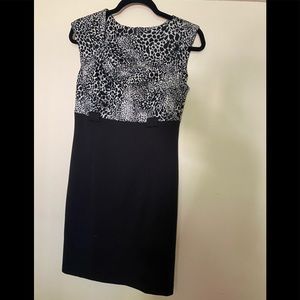 Sak’s Fifth Avenue animal print dress size 6